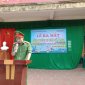Ban Chỉ đạo an ninh trật tự xã Hà Tiến tổ chức lễ ra mắt cổng trường tự quản về trật tự an toàn giao thông